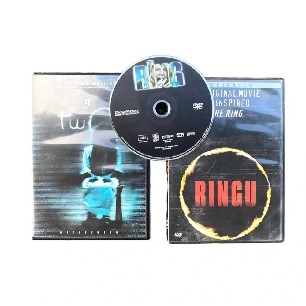 Horror Movie Bundle The Ring Ringu Ring Two DVD